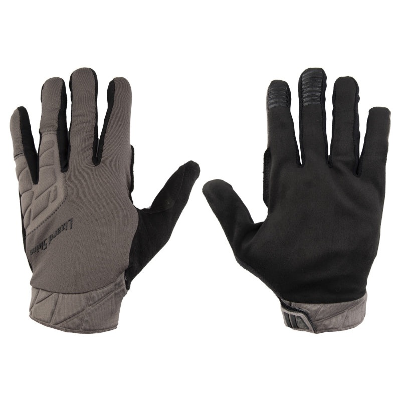 Lizard Skins Monitor Ops Gloves – Graphite Gray Full Finger Small