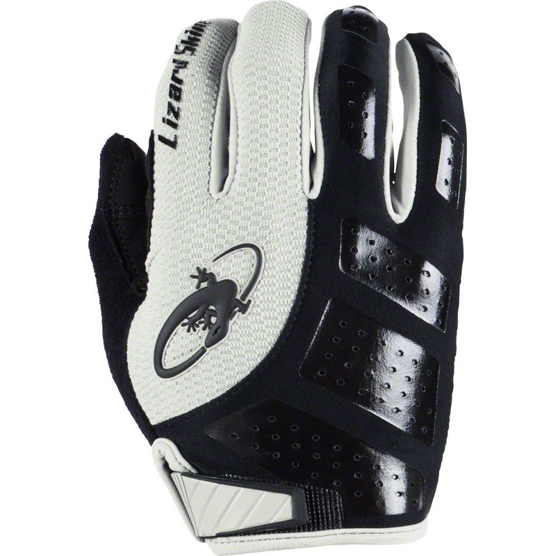 Lizard Skins Monitor SL Gel Gloves – Gray/Black Full Finger Small