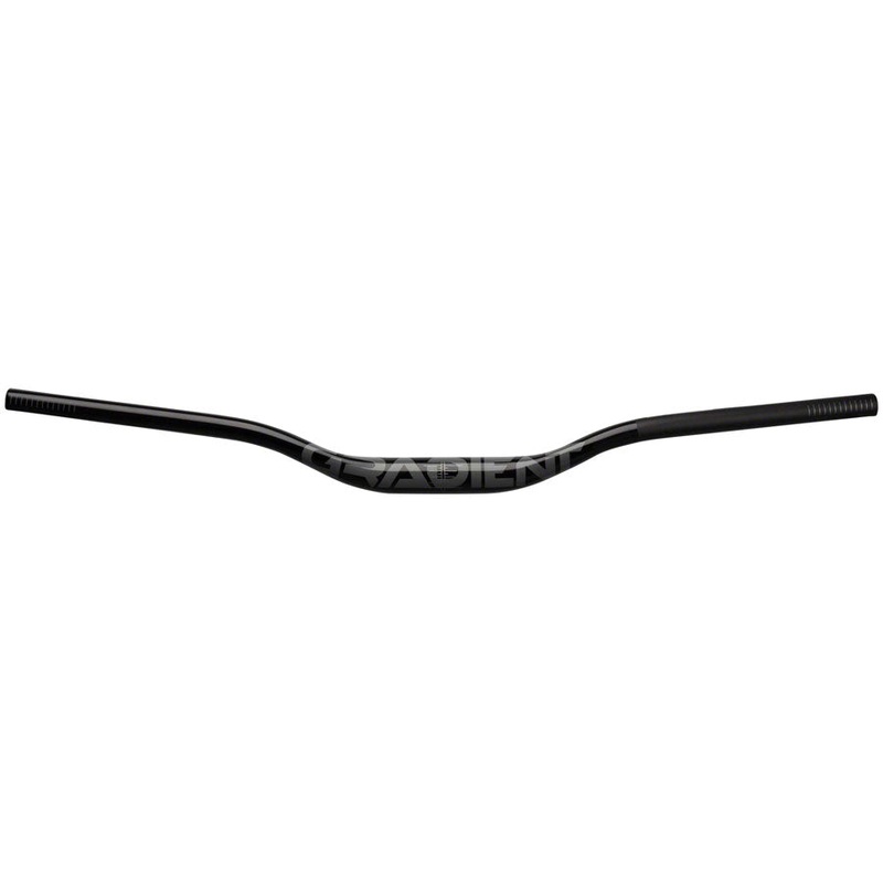 Full Speed Ahead Gradient Alloy Riser Handlebar – Aluminum 35mm Clamp 25mm Rise 800mm BLK B2