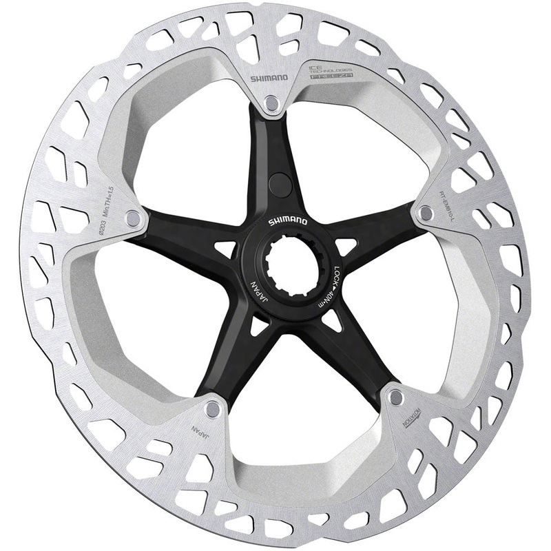 Shimano Steps RT-EM810 Disc Brake Rotor – 203mm Center Lock External Lockring Rear Only Magnet Bracket