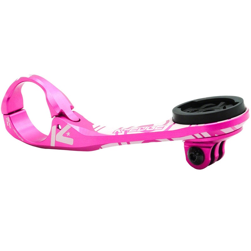 K-Edge Max XL Combo Limited Edition Computer Mount – Garmin/Wahoo Pink