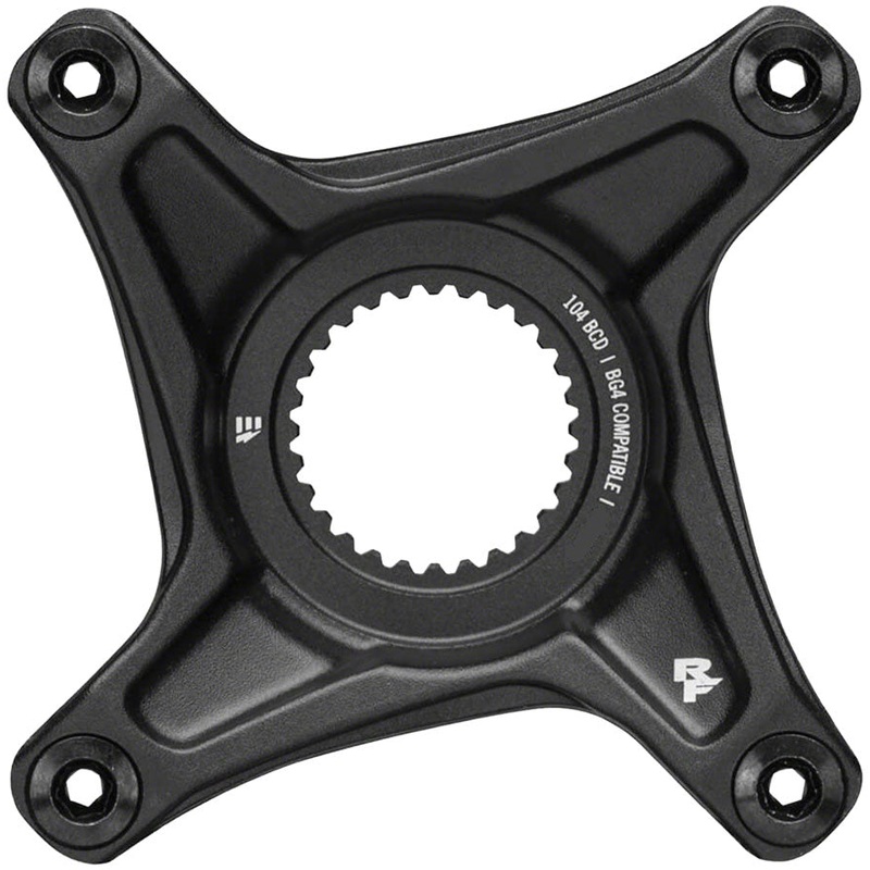RaceFace Bosch Gen4 104 BCD Spider – 4-Bolt 104 BCD Aluminum Black