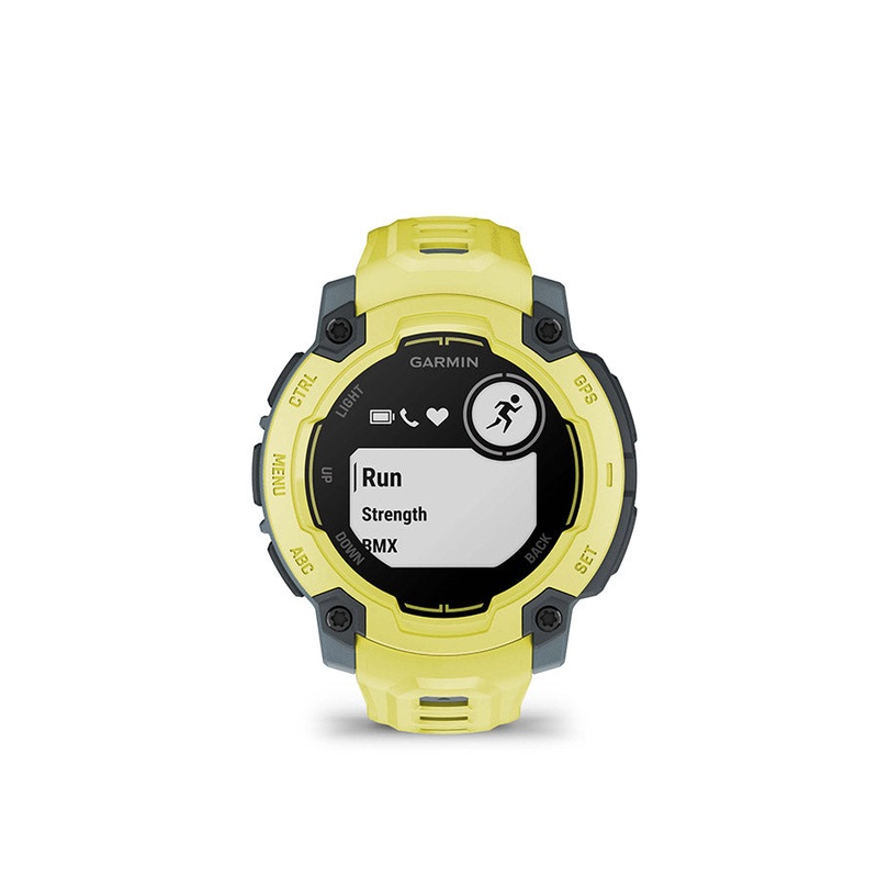 Garmin Instinct E 45mm Watch Watch Color: Electric Lime Wristband: Electric Lime – Silicone