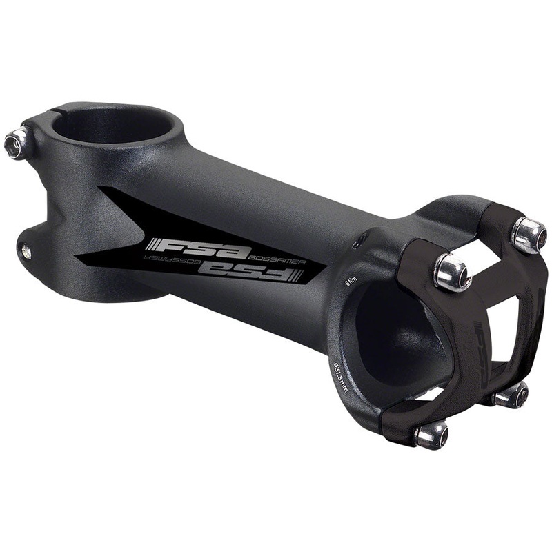 Full Speed Ahead Gossamer Stem – 120mm 31.8 Clamp +/-6 1 1/8″ Alloy Black