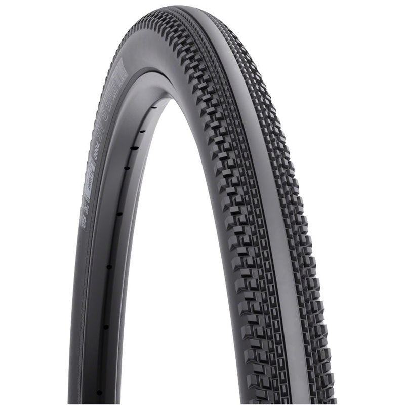 WTB Vulpine S Tire – 700 x 45 TCS Tubeless Folding BLK Light/Fast Rolling Dual DNA SG