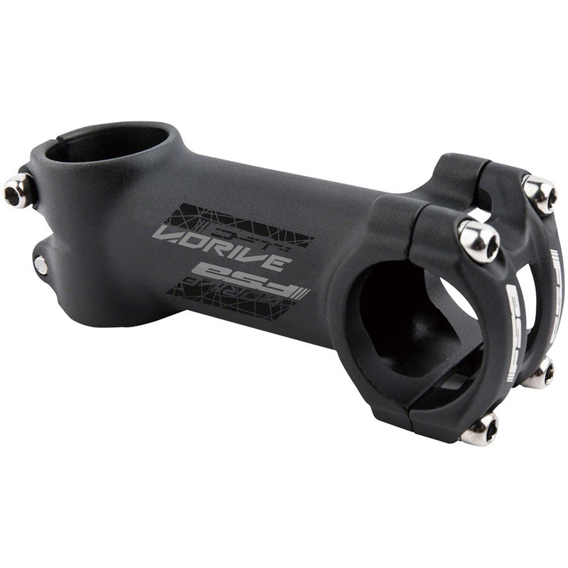 Full Speed Ahead V-Drive Stem – 110 mm 31.8 Clamp +/-6 1 1/8″ Alloy Black