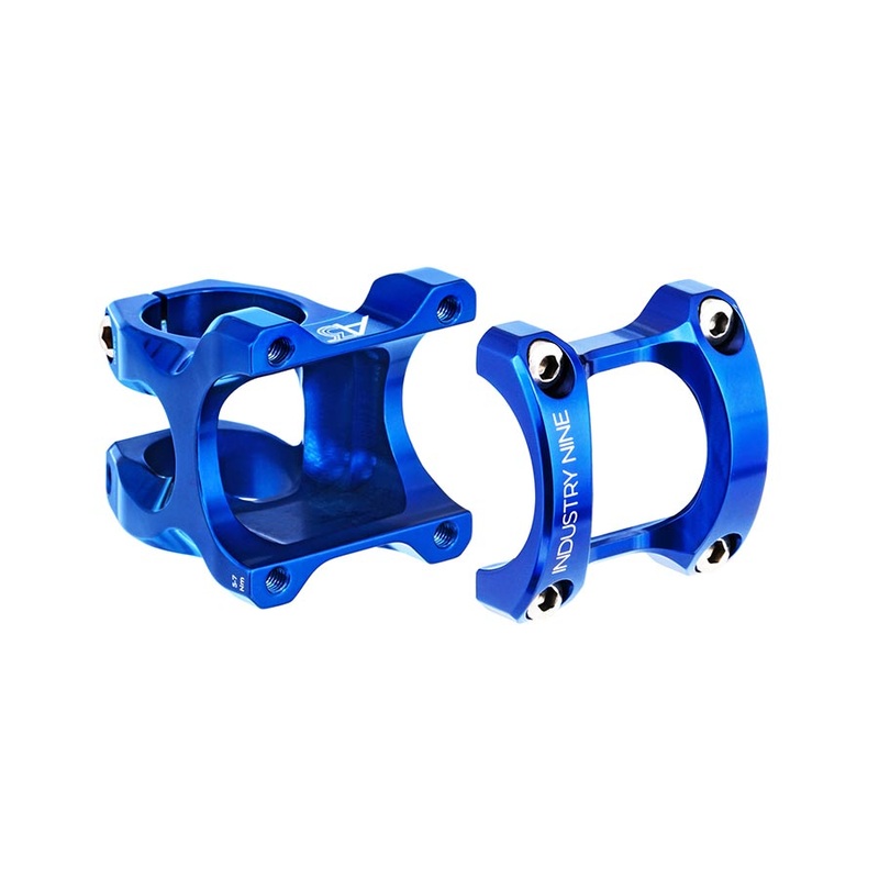 Industry Nine A35 Stem – 32mm 35mm Clamp +/-5 1 1/8″ Aluminum Blue