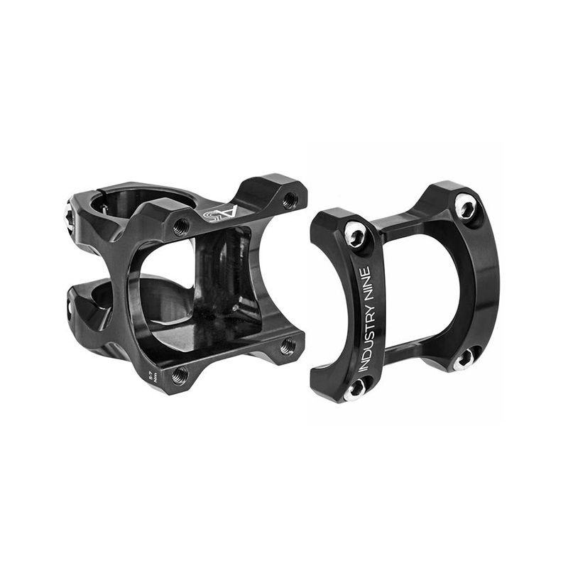 Industry Nine A35 Stem – 40mm 35 Clamp +/-8 1 1/8″ Aluminum Black