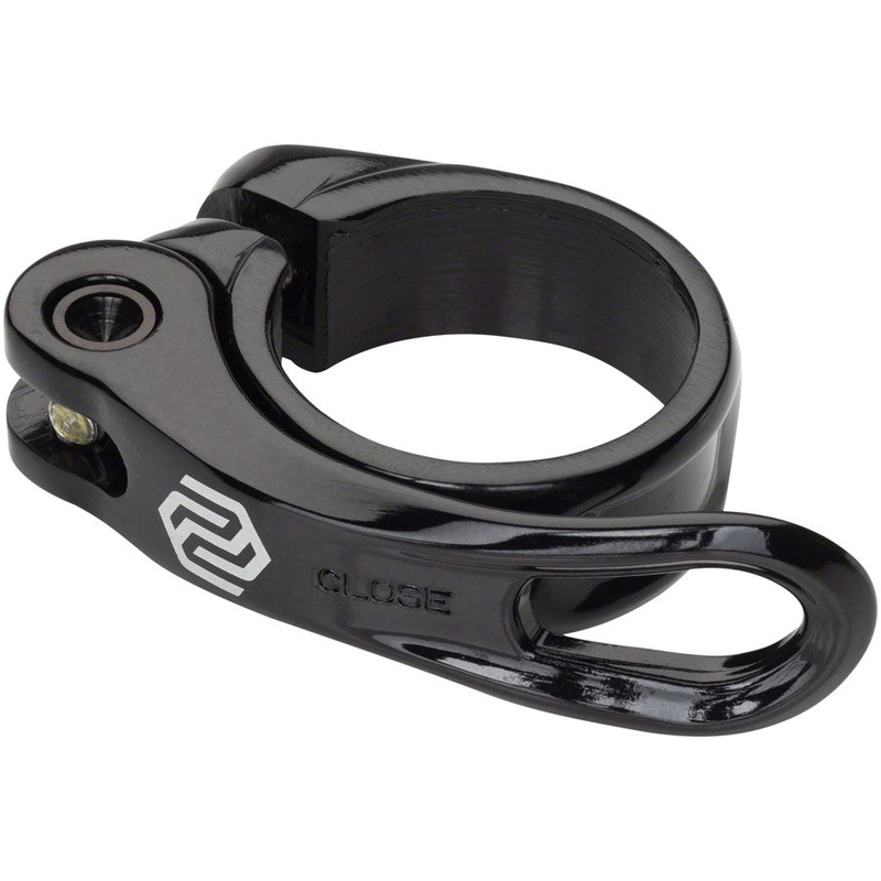 Promax QR-1 Seatpost Clamp – 34.9mm QR Black
