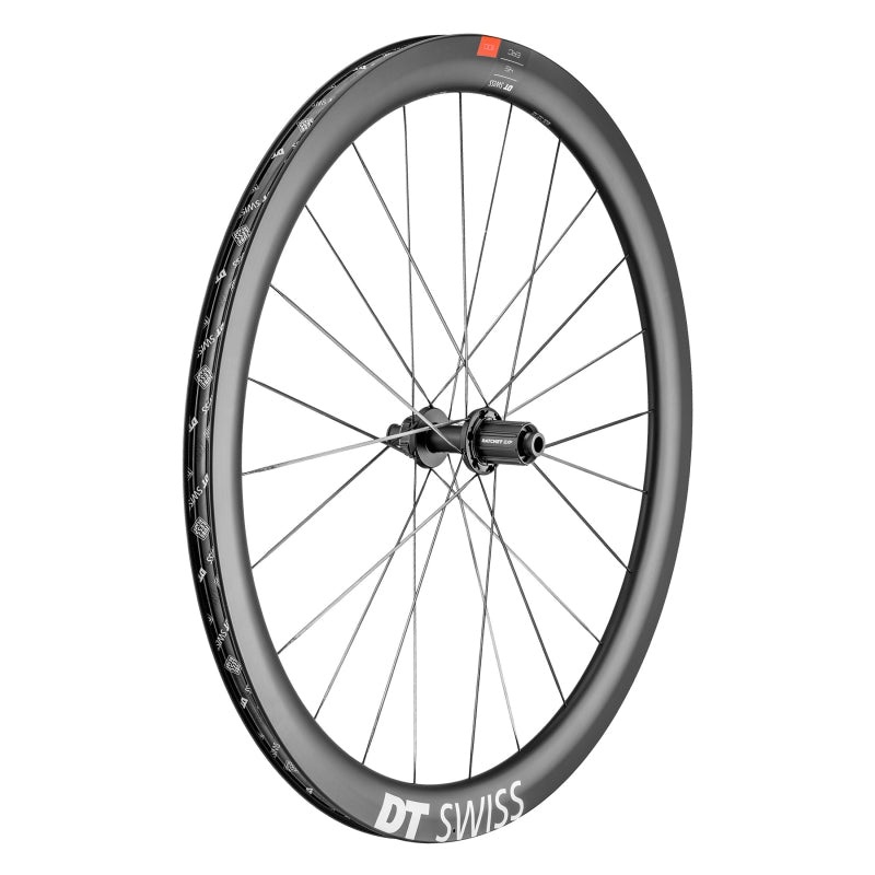 DT Swiss ERC 1100 DiCut 45 Rear Wheel – 700c 12 x 142mm Center-Lock HG11 Road/XDR Ratchet EXP 36 BLK