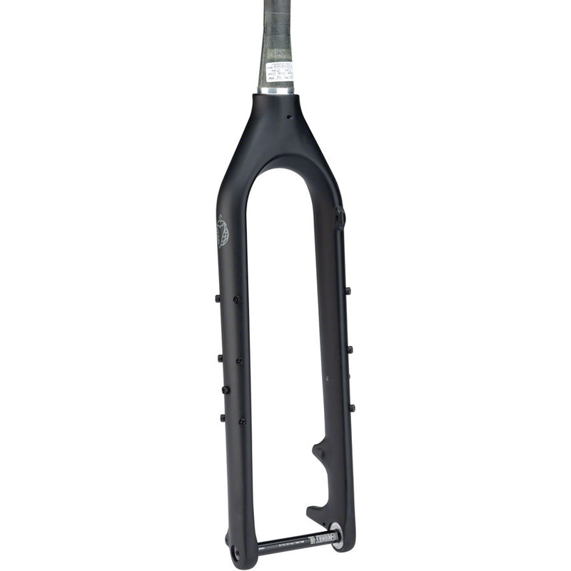 Salsa Firestarter 110 Deluxe Carbon Fork 15x110mm Thru-Axle Matte Black