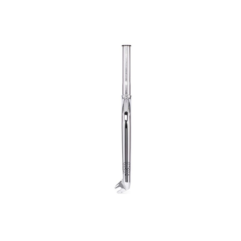 We The People Battleship BMX Fork 20 1-1/8 10x100mm Rake: 24mm Chrome