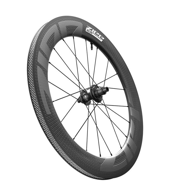 Zipp 808 Firecrest Tubeless Rear Wheel – 700 12 x 142mm Center-Lock SRAM 10/11-Speed Tubeless BLK B1
