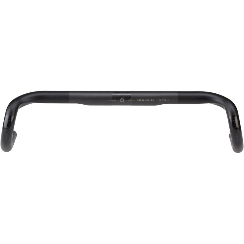 Salsa Cowbell Carbon Drop Handlebar – 31.8mm Clamp 46cm Width Carbon Black
