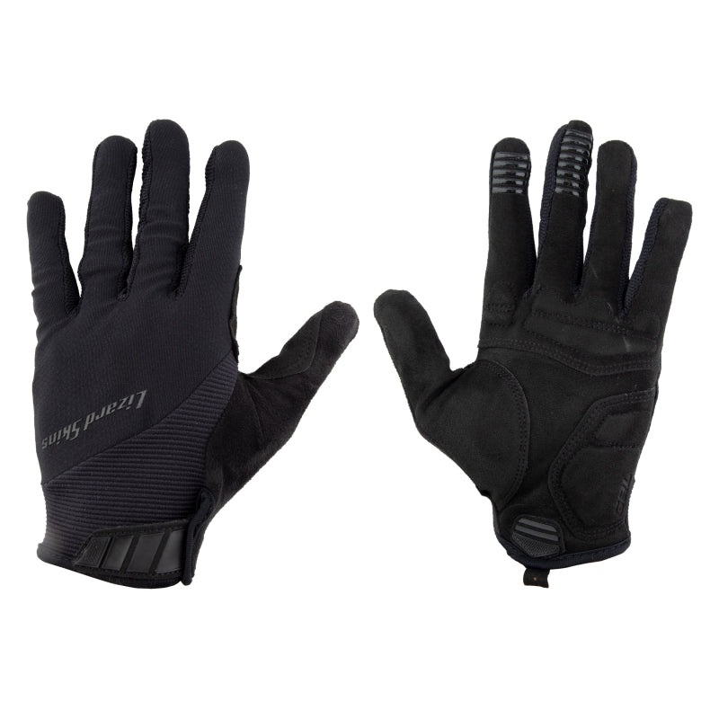 Lizard Skins Monitor Traverse Gloves – Jet Black Full Finger Large