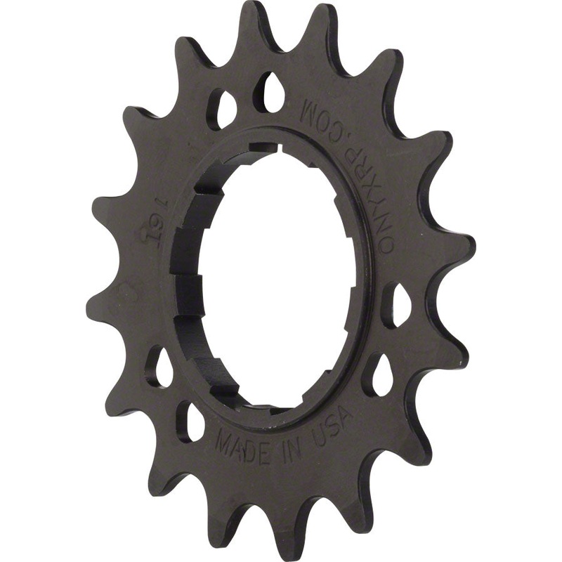 Onyx Aluminum Cog: 3/32″ 16t Black